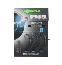 Готовая оснастка Korda Spinner Hook Sections Kurv №6